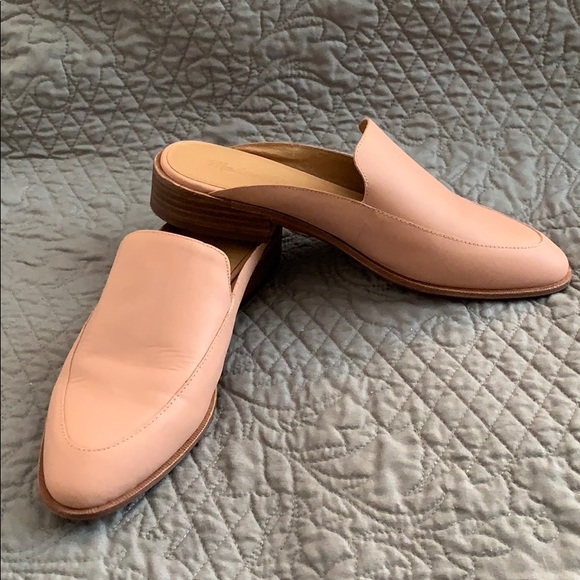 Madewell Shoes - Madewell The Frances Loafer Mule- Pink Oyster